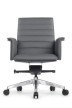 Кресло для персонала Riva Design Rubens-M В1819-2 серая кожа - 1