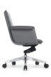 Кресло для персонала Riva Design Rubens-M В1819-2 серая кожа - 2