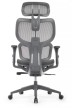 Кресло для руководителя Riva Design Argo W-228 серая сетка - 3