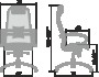 Кресло для руководителя Метта Samurai S-1.04 серый - 4
