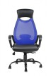 Кресло для персонала Riva Chair RCH 840+Синяя сетка - 1