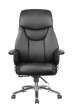 Кресло для руководителя Riva Chair RCH 9501+натуральная кожа чёрный - 1