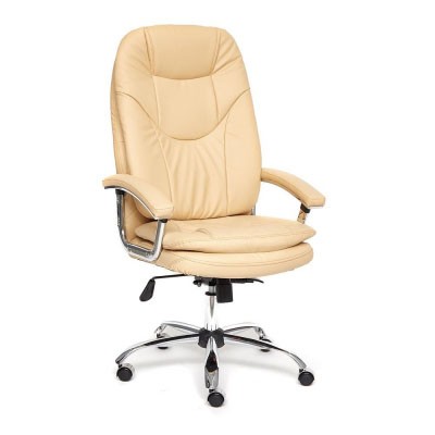 Кресло для руководителя TetChair  SOFTY LUX beige