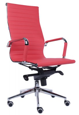 Кресло для руководителя Everprof Rio M кожа EP-rio m leather red