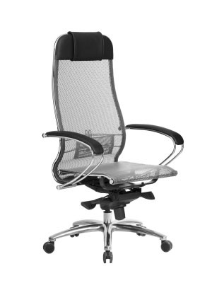 Кресло для руководителя Метта Samurai S-1.04 серый