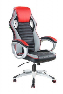Геймерское кресло Riva Chair RCH 9292H+Чёрный/Красный